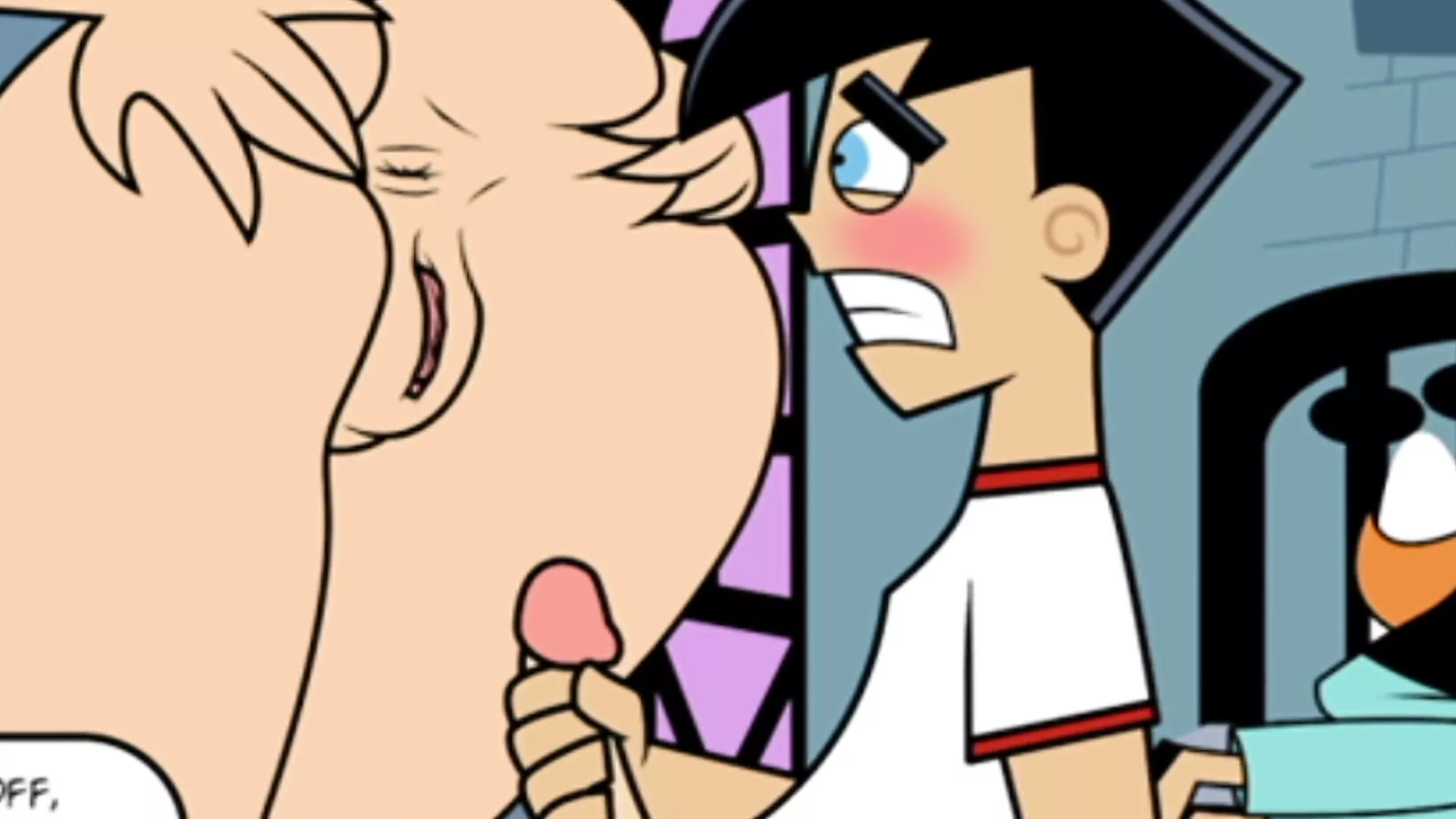 DANNY PHANTOM and MADDIE UNINHIBITED SEX IN BED - porn video  