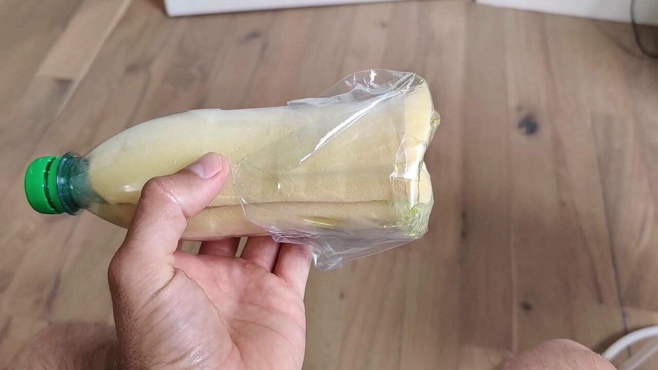 ⁣How to create a DIY pocket pussy or home made fleshlight - porno video  