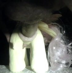 MLP Fluttershy gets her ass filled (with My Li*** Pony) - порно видео  