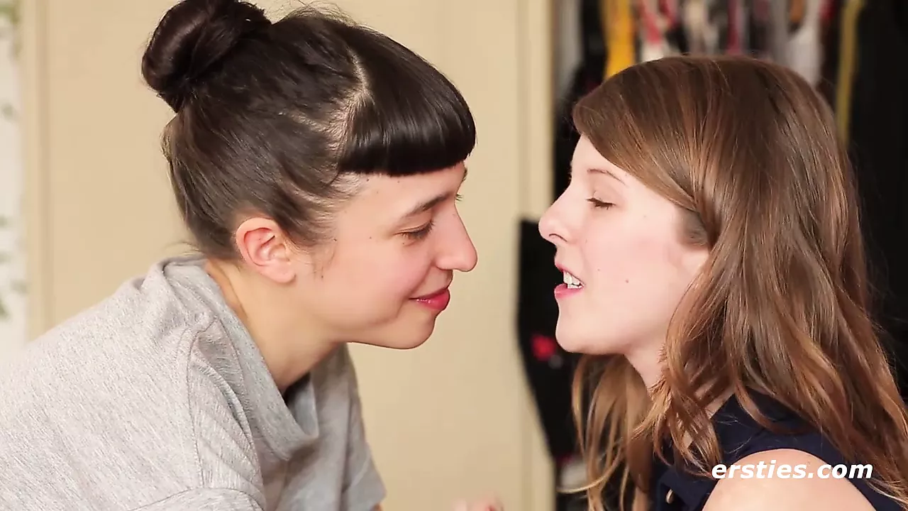 Lesbian Sex Position Lesson and Strap on Fucking - ersties - porn video  