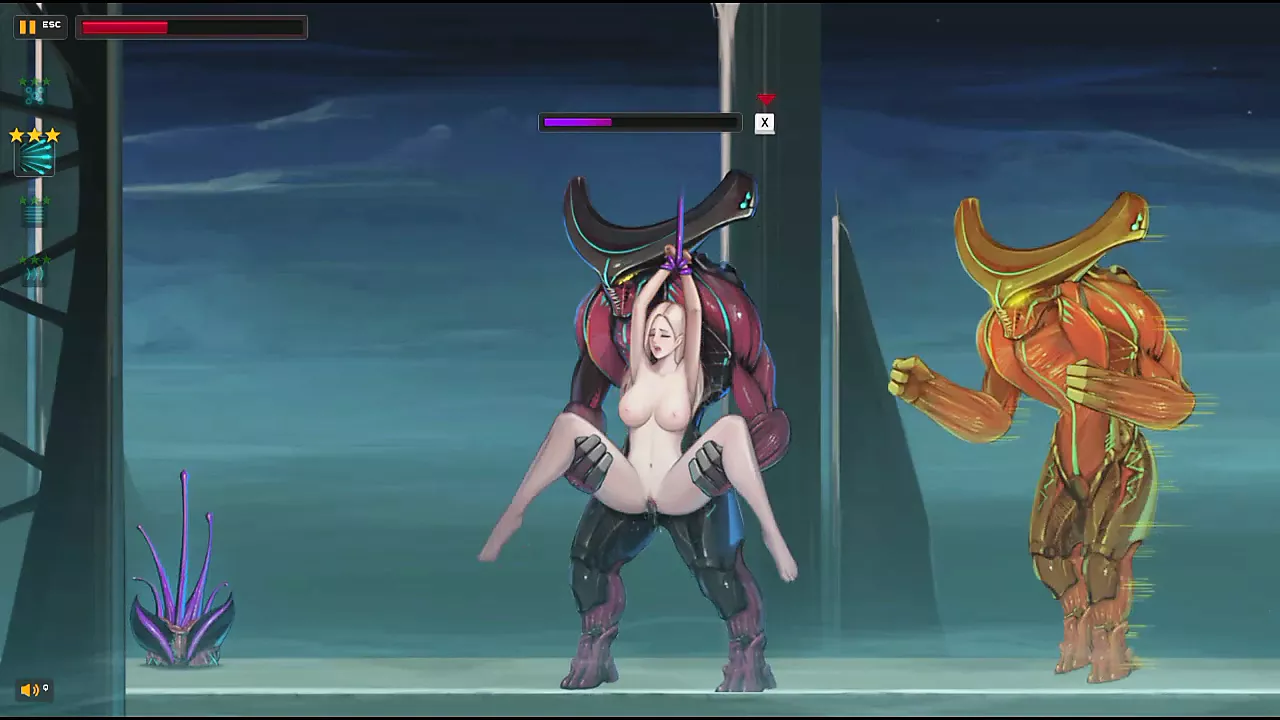 Dark Star act hentai game gameplay . Cute girl in sex - porn video  