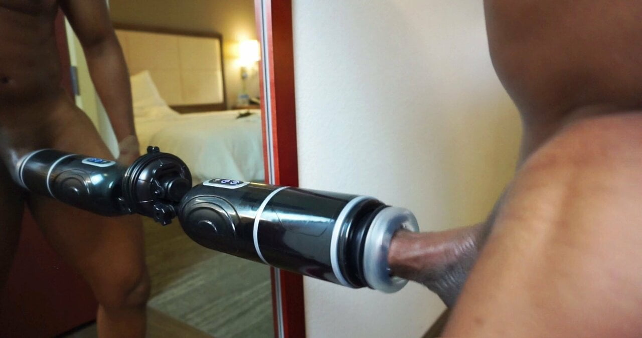 Auto thrusting spinning masturbator from Paloqueth - порно видео  
