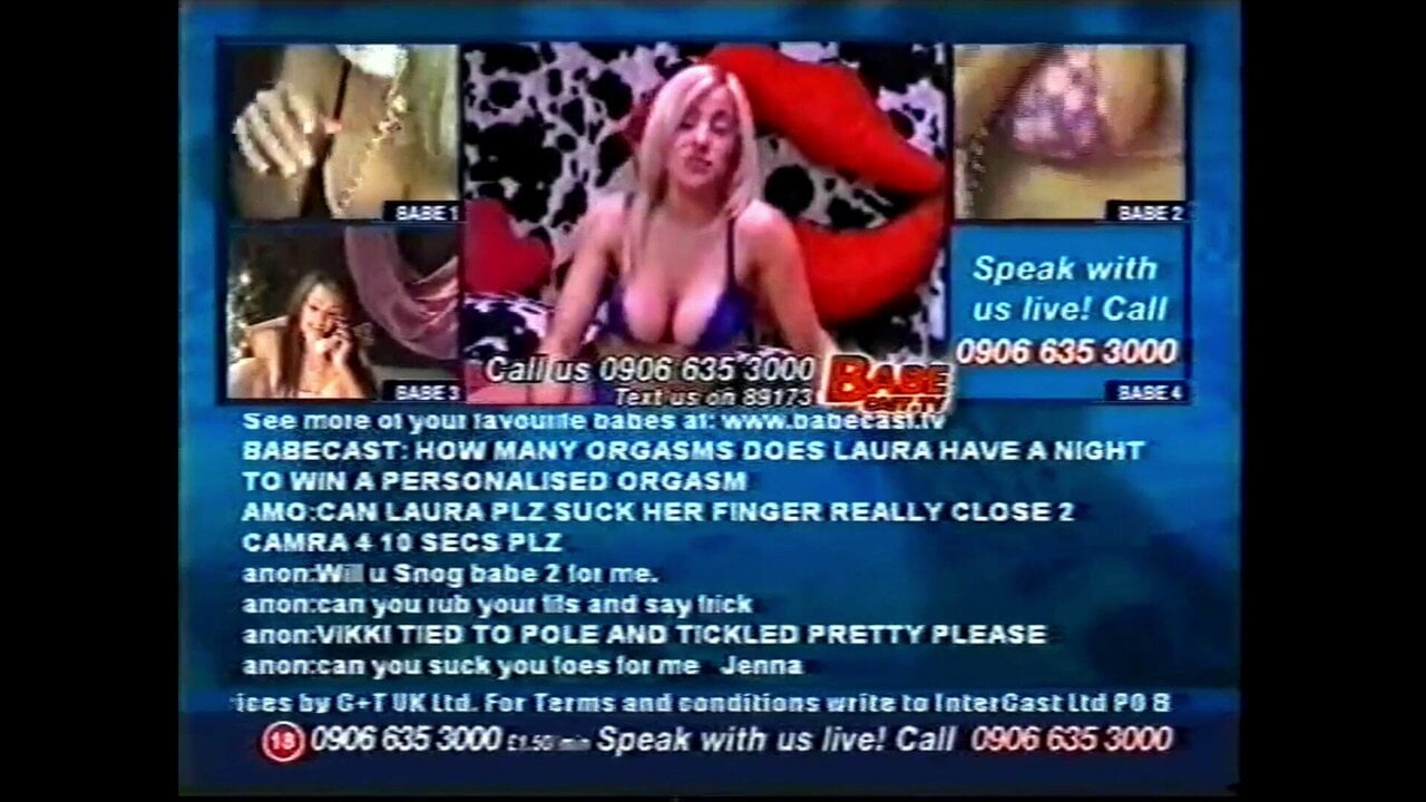 Vicky Valentine Blue Thong Babecast (2004) - porn video  