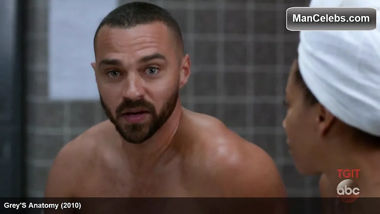 Jesse Williams Naked in Greys Anatomy - porn video  