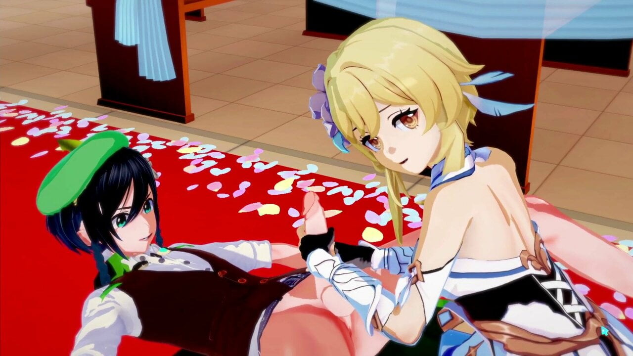 Venti Fucks Lumine - Genshin Impact - porn video  