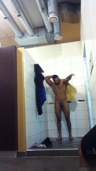 Str8 locker room spy shower - porn video  