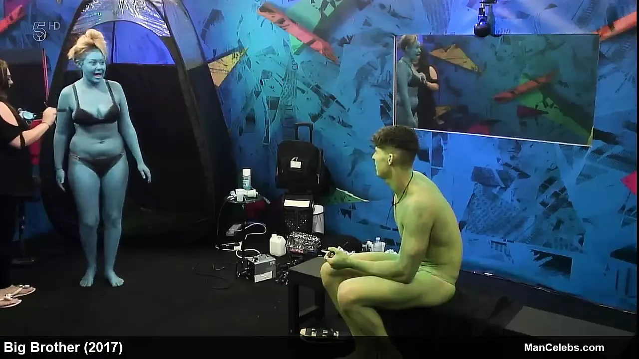 Sam Chaloner frontal nude & underwear from Big Brother 2017 - porn video  
