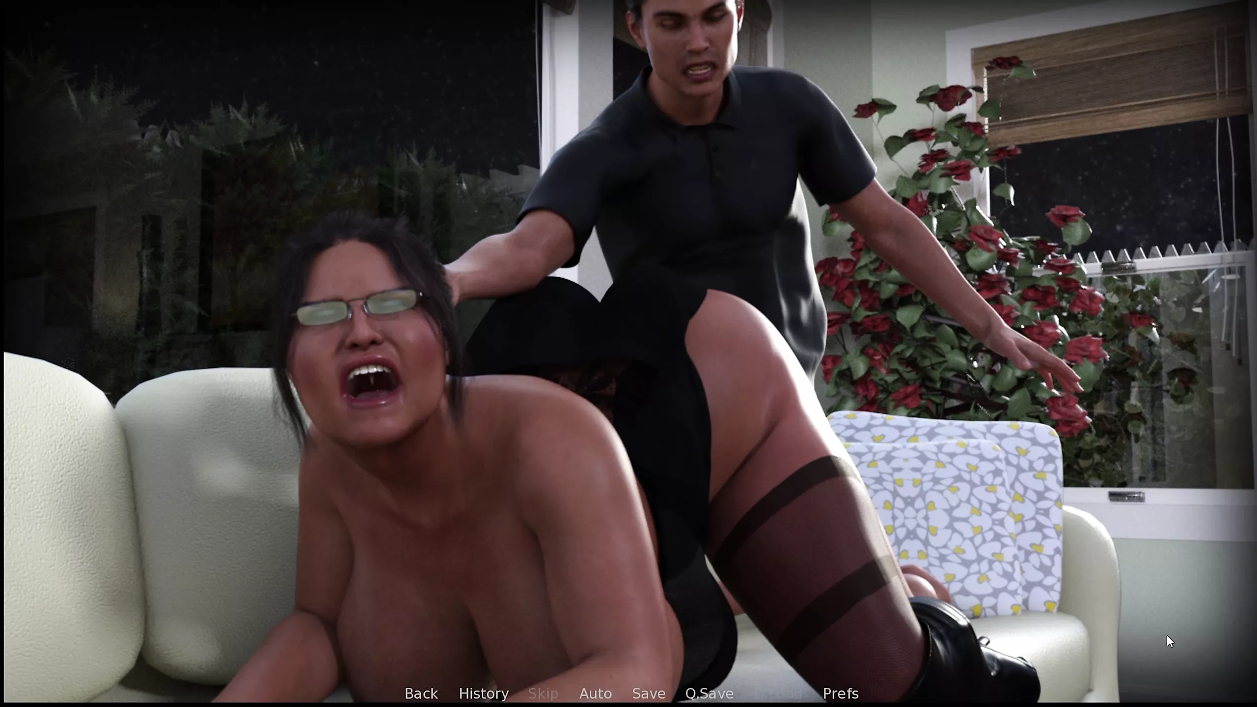 CURVY COUGARS STREET 1.4 - Sex with Barbaras stepmother - porn video  