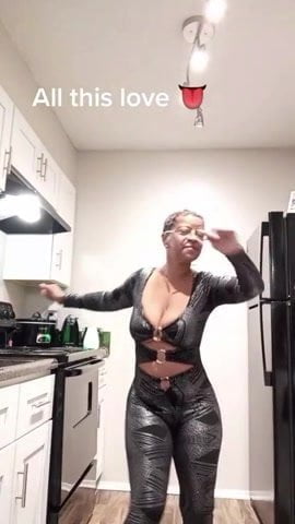 Body Suit Ebony GILF - porn video  