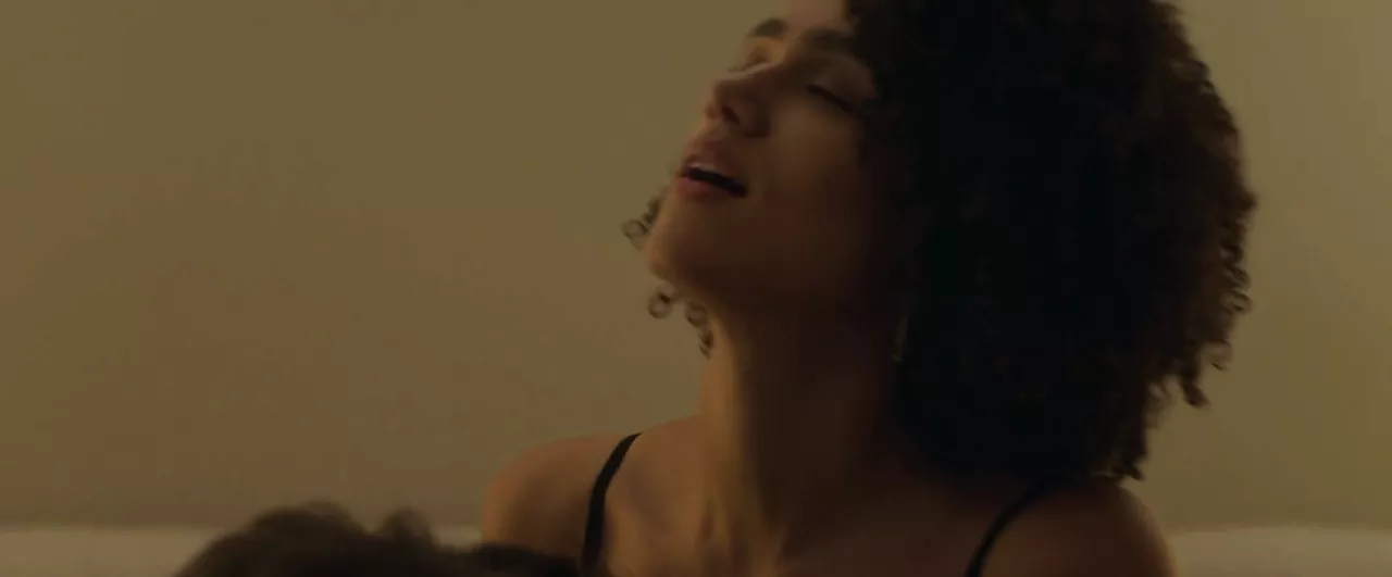 ⁣Nathalie Emmanuel & Britt Below - Holly Slept Over - porn video  