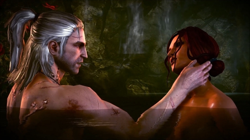 Triss Extended Scene (The Witcher sex) - porn video  