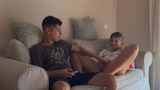 Step-sister is such a slut! - porn video  