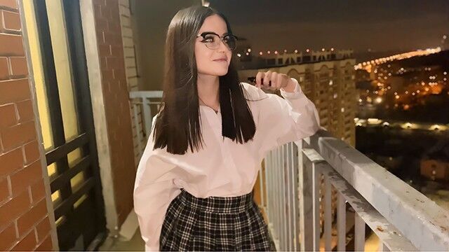 Maybe we can fuck with a view of the city? - porn video  