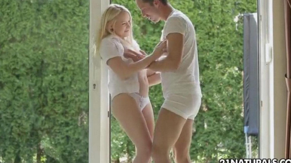 Beautiful gentle sex with a blonde - porn video  