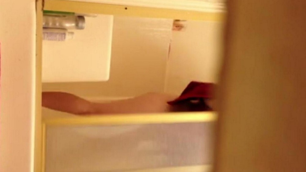 Hi*** camera films a girl in the shower - porn video  