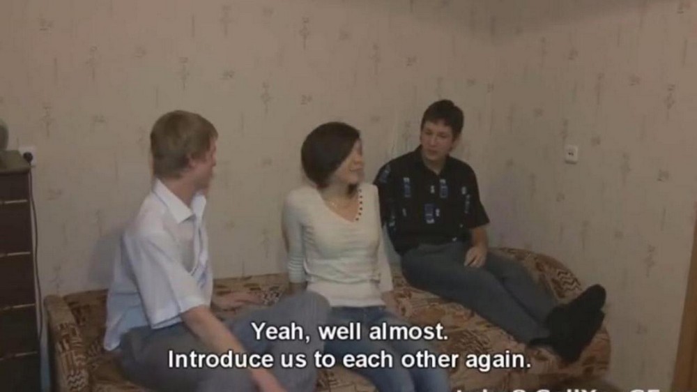 Russian porn - sold a young wife to a friend - porn video  