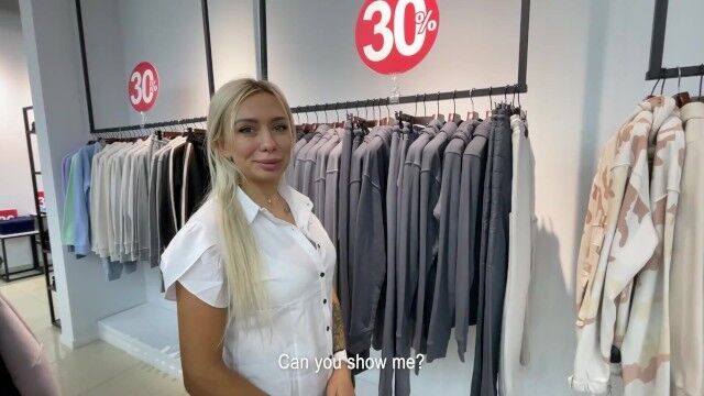 Ready to do anything to make a sale - porn video  