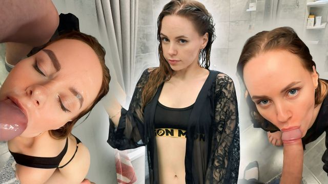 I teach him to tolerate my caresses - porn video  
