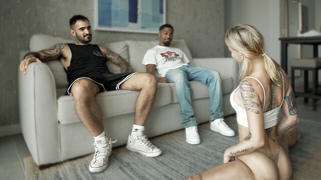 Who will take possession of the pussy first - porn video  