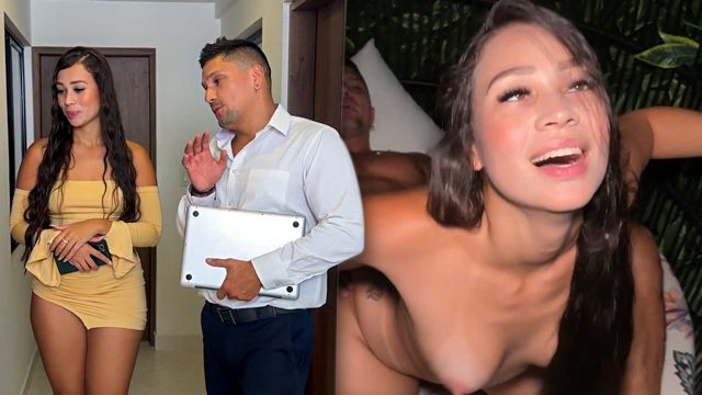 ⁣Holding hair, directing hips - porn video 