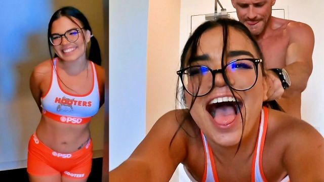 He takes the hair and directs it where it needs to be - porn video 
