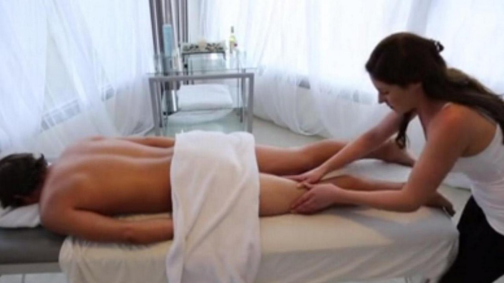 ⁣Satisfaction came not only from the massage - porn video  
