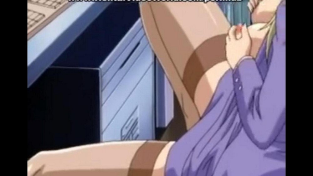 Hentai about watching a girl satisfy herself - porn video  