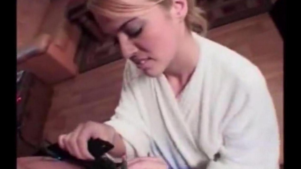 Raped a chick with her husband tied up - porn video  