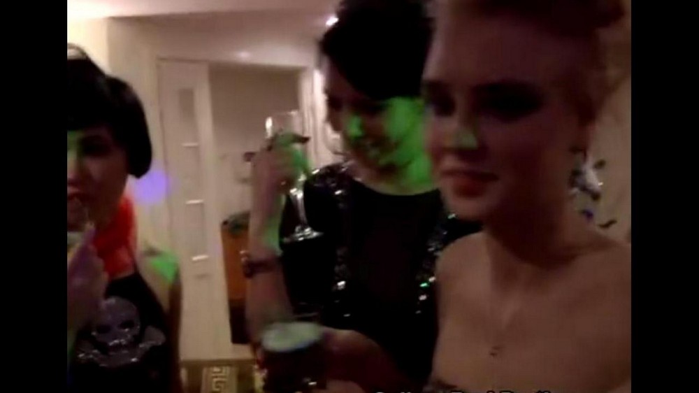 Orgy at a party with young passionate whores - porn video  