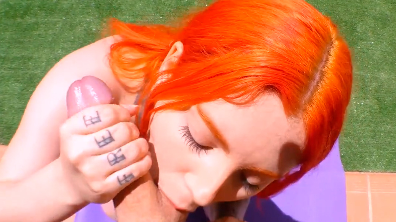Today we will fuck the redhead! - porn video  