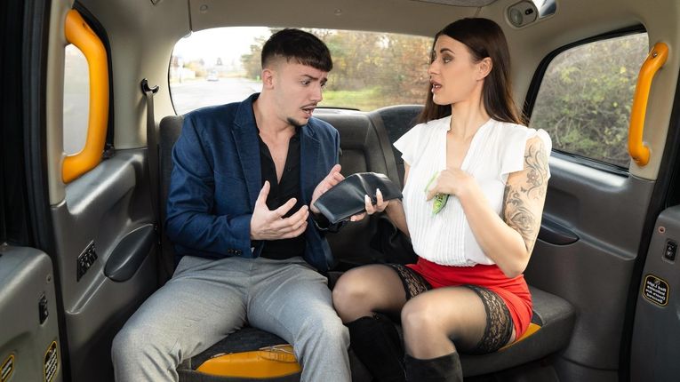 [FemaleFakeTaxi] Billie Star - Fucking the Bank Trader 