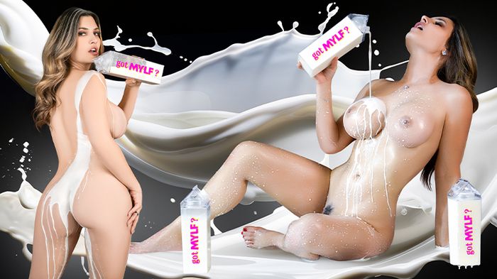[GotMylf] Krystal Sparks - Covered In Milk, Covered In Cum 