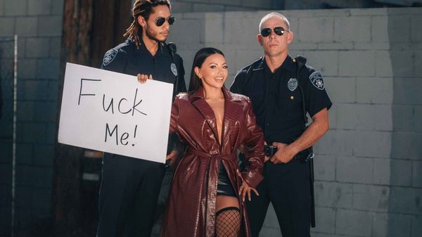 ⁣[Brazzers] Brandy Salazar - Double Booked! You Gonna Fuck Me, Officers? 