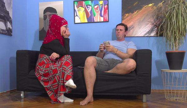 [SexWithMuslims] Lucka - She can’t wait for his hard cock 