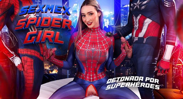 [SexMex] Lula - Spider Girl Banged By Superheroes 