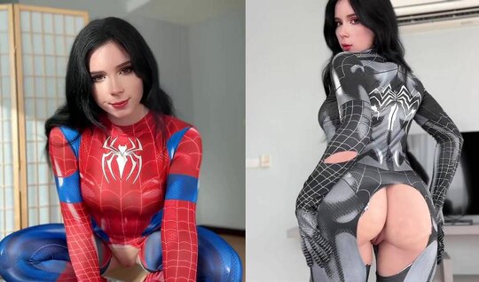 ⁣Russian spider girl chooses anal penetration today 